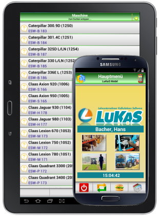 LuKaS-Mobil für Tablet und Smartphone